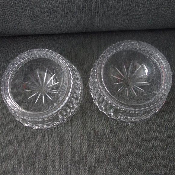 Two(2) Spoiled Glass Dog Bowls - Picture 4 of 9